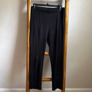 Simon Miller Ribbed Black Ankle Pants Size M